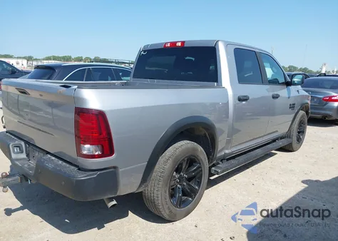 2024 Ram 1500 Classic Warlock 4X2 5'7 Box из США, поврежденный, VIN 1C6RR6LG5RS123326